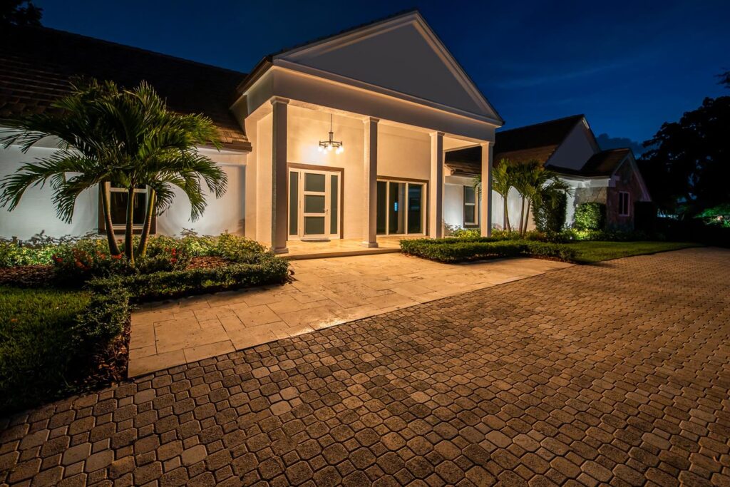 Twilight dusk real estate photo shoot, Fort Lauderdale, Florida